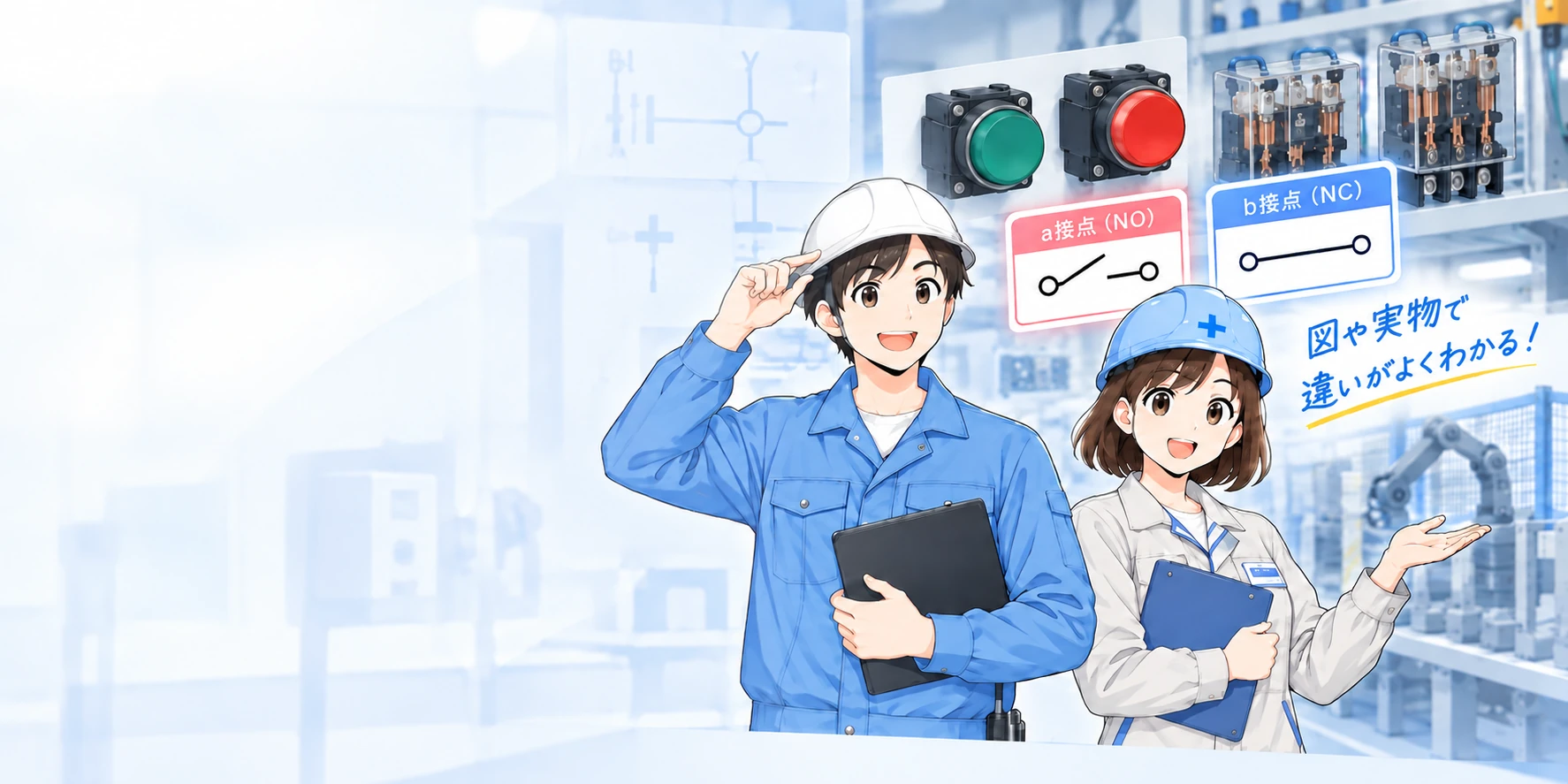 a接点・b接点とは？の記事