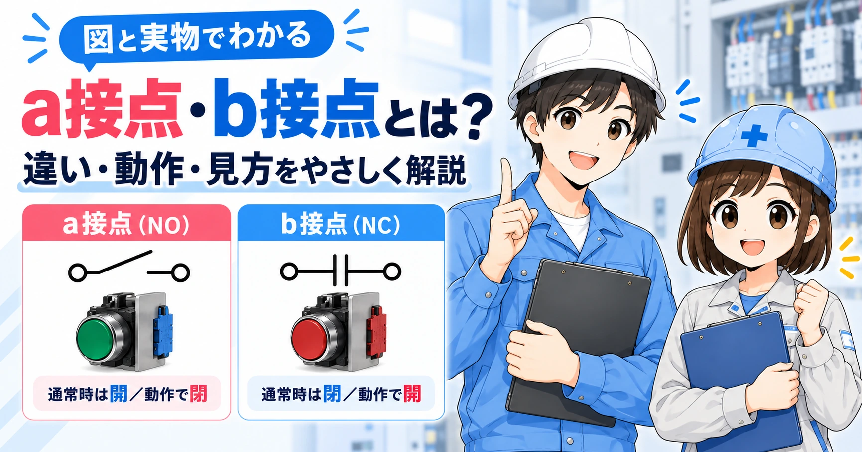 a接点・b接点の記事イメージ