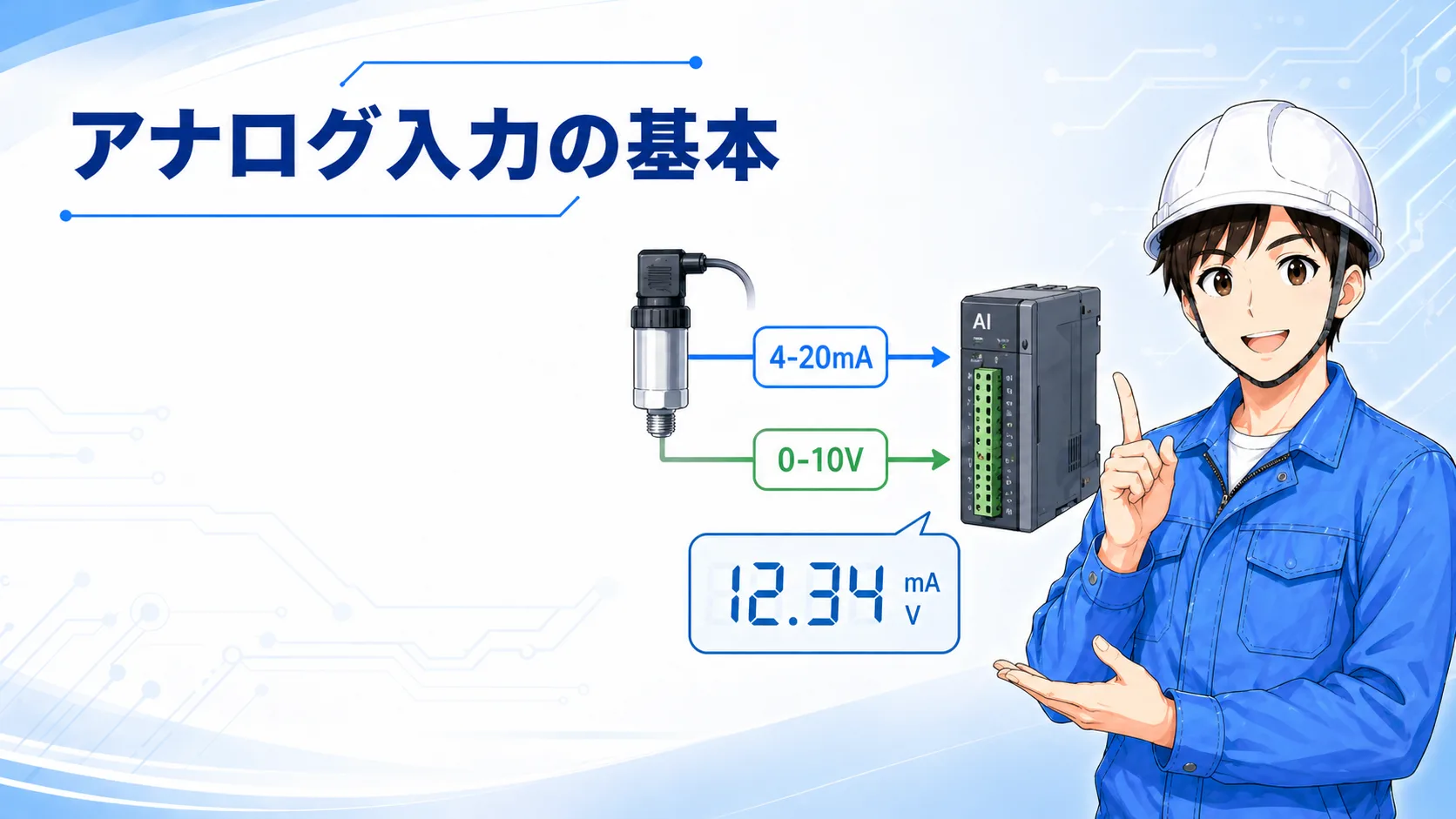 アナログ入力の基本