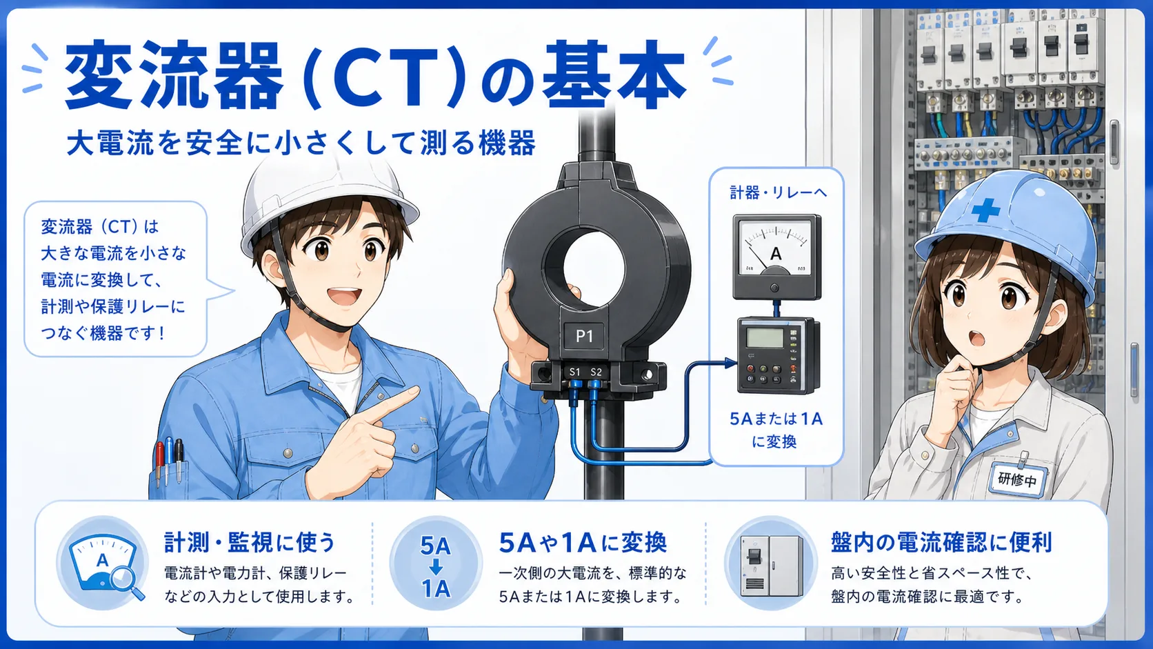 CT・電流センサとは?電流を検出する基本をやさしく解説