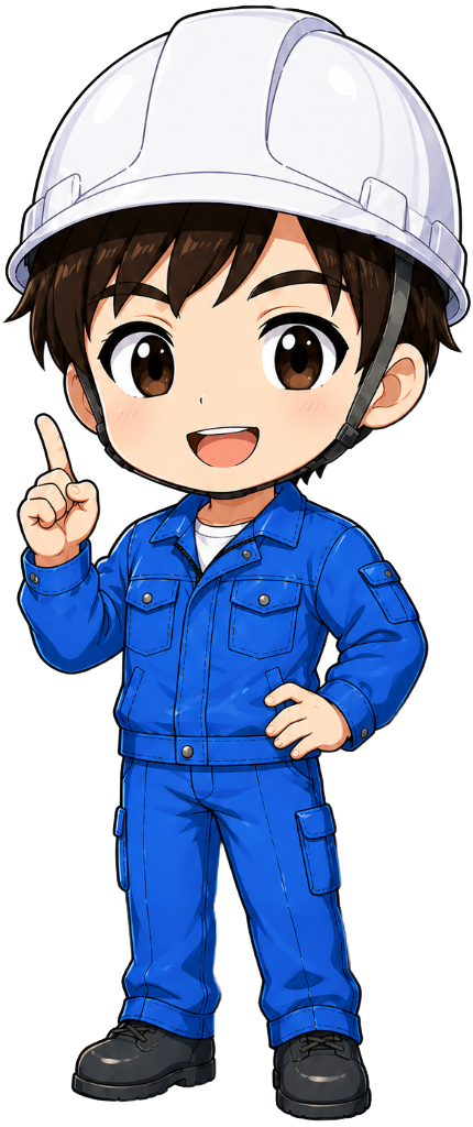 覚え方を案内する先輩キャラクター