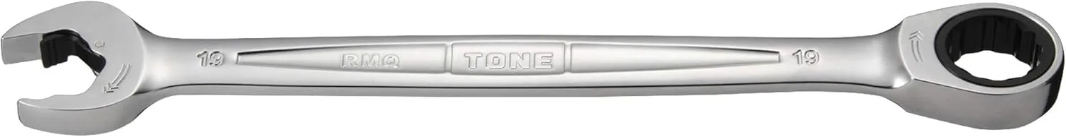 TONE クイックラチェットめがねレンチ 19mm HPRMQ-19