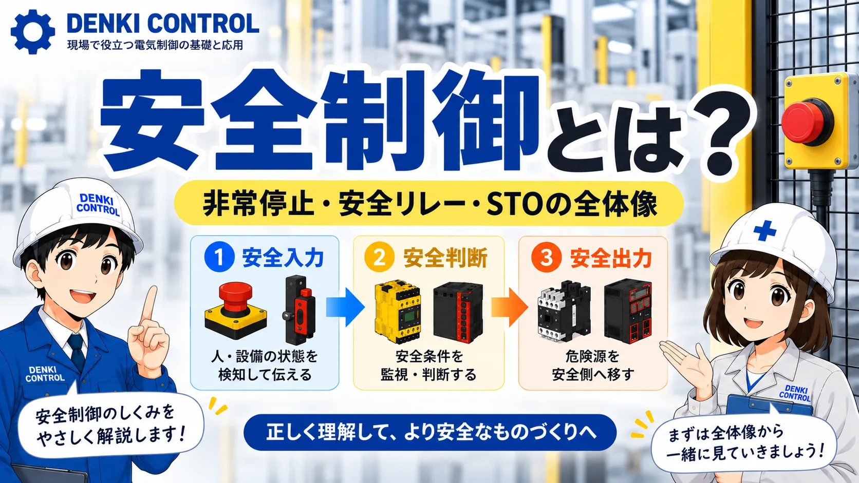 安全制御の全体像の記事